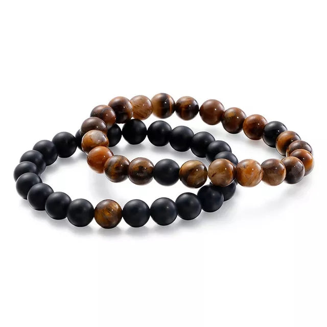 ~ Couples Gemstone Bracelet ~