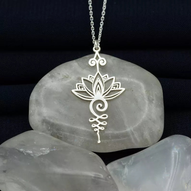 ~ Unadome Necklace With Lotus ~