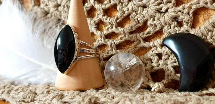 ~ Black Onyx Ring ~