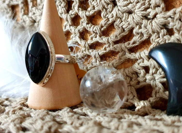 ~ Black Onyx Ring ~