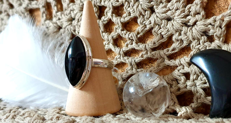 ~ Black Onyx Ring ~