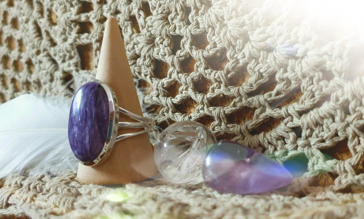 ~ Charoite Ring ~