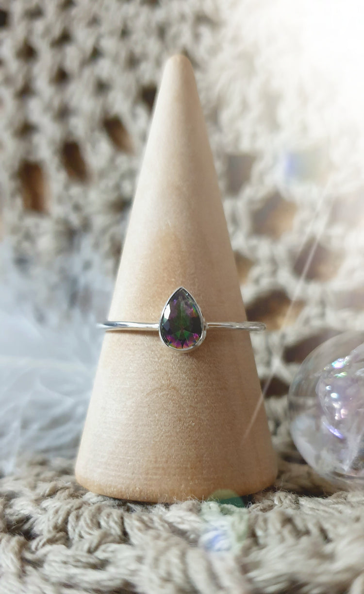 ~ Mystic Topaz Ring ~