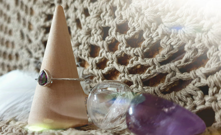 ~ Mystic Topaz Ring ~