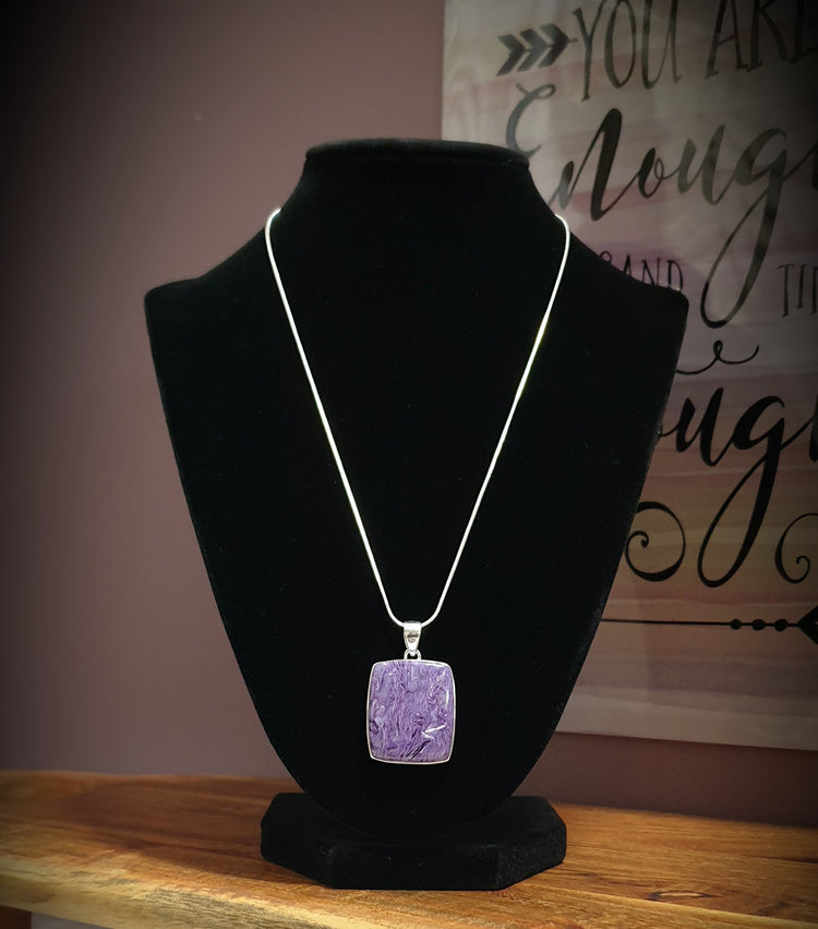 ~ Charoite Pendant ~