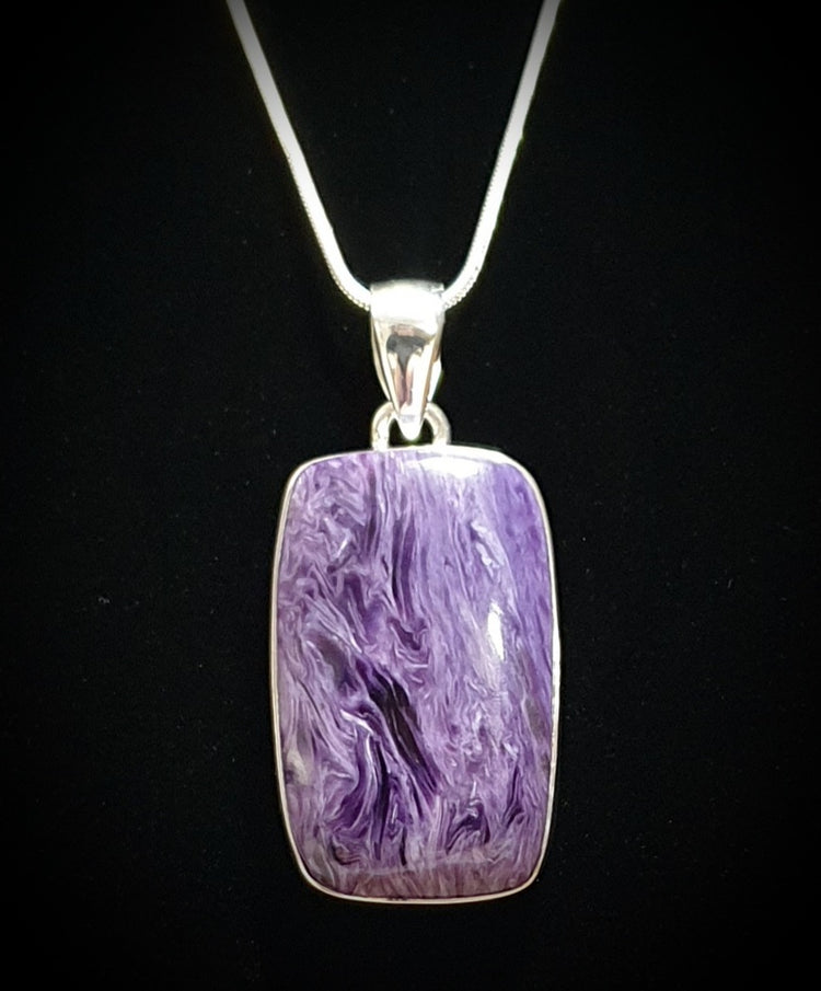 ~ Charoite Pendant ~