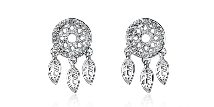 ~ Silver Sparkly Dreamcatcher Bracelet ~