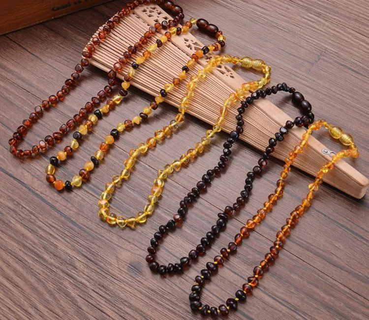 ~ Baltic Amber Baby & Toddler Teething Necklace ~