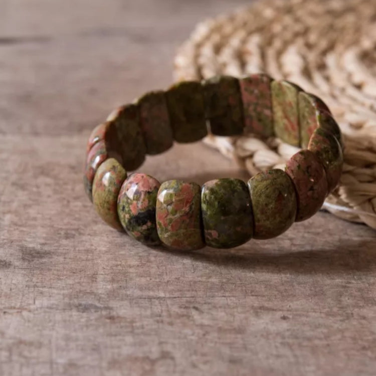 ~ Unakite Bracelet ~