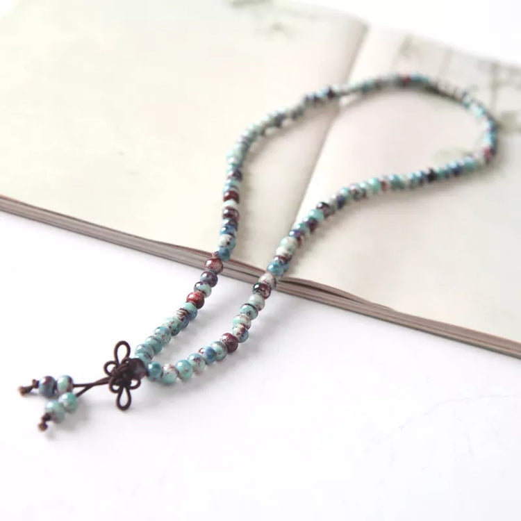 ~ Ethnic Ceramic Beads Bracelet ~