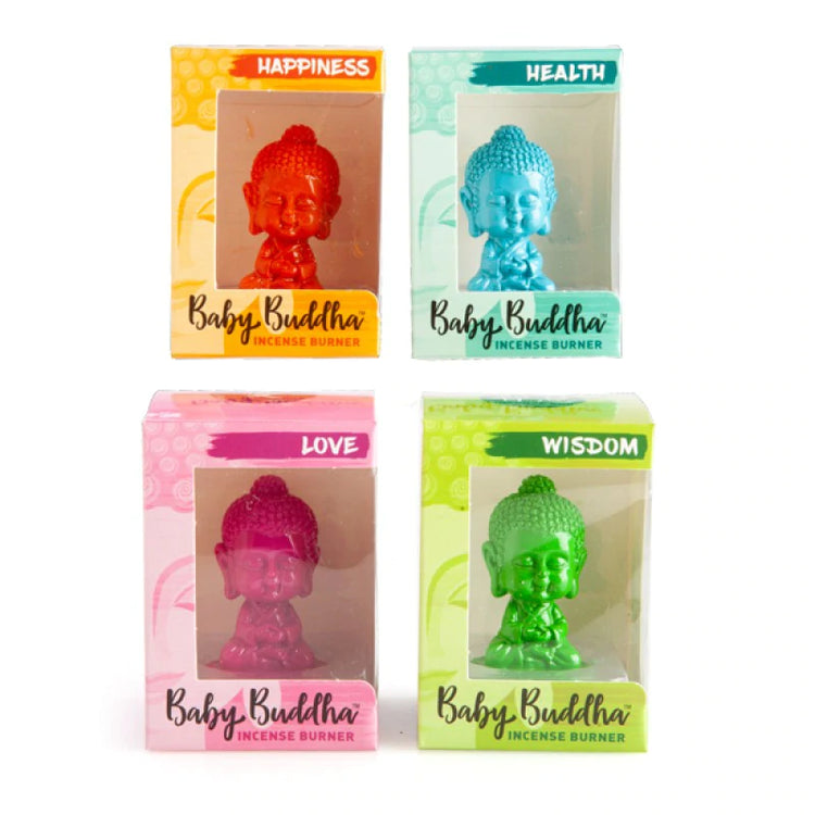 ~Bright Baby Buddha Incense Holder~