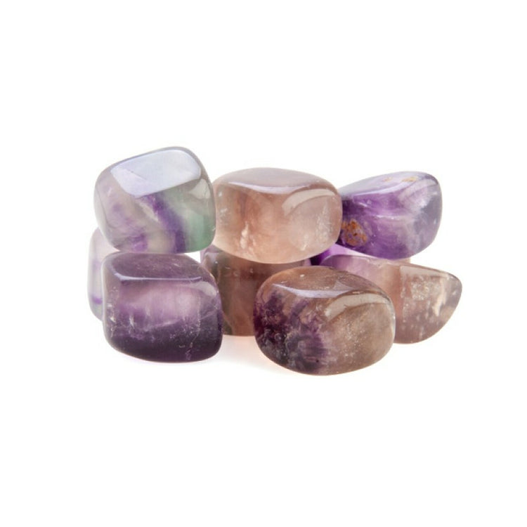 ~Rainbow Fluorite Tumbled Gemstone - RELAXATION~