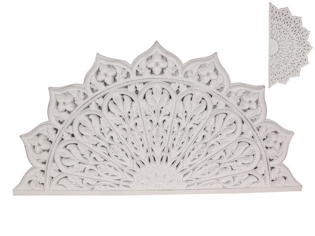 Half White Mandala Wall Hanging