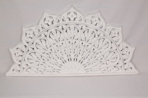Half White Mandala Wall Hanging