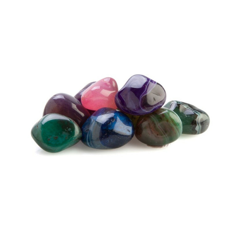 ~Rainbow Agate Tumbled Gemstone - COURAGE~