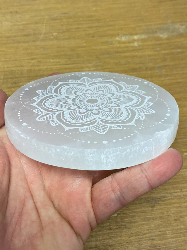 ~Beautiful Selenite Charging Plate~