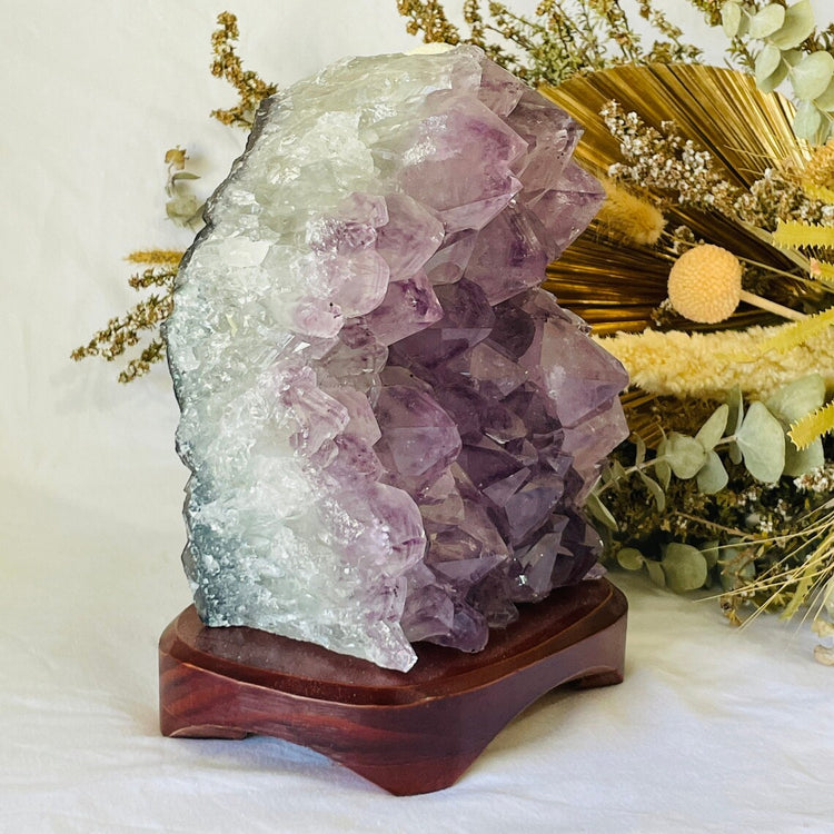 ~ Natural Amethyst Lamp ~