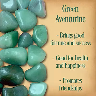 ~Aventurine Tumbled Gemstone - FORTUNE~