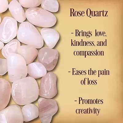 ~Rose Quartz Tumbled Gemstone - LOVE~