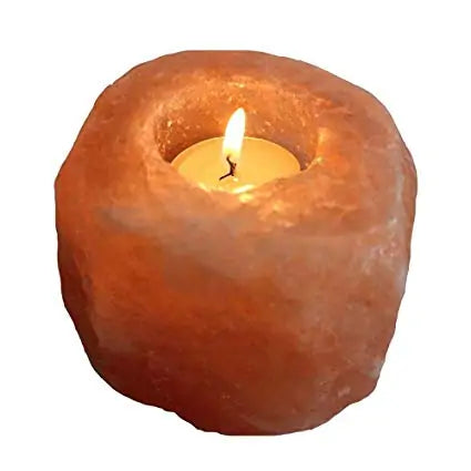 ~ Himalayan Salt Tealight Candle Holder ~