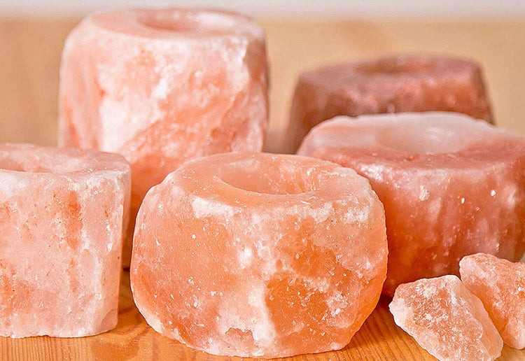 ~ Himalayan Salt Tealight Candle Holder ~