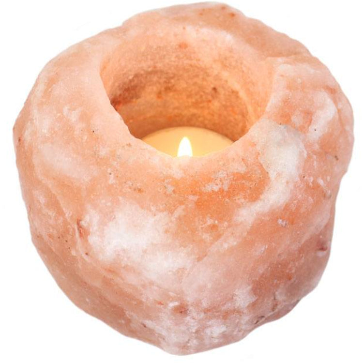 ~ Himalayan Salt Tealight Candle Holder ~