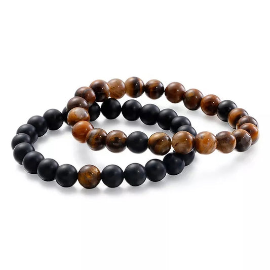 ~ Couples Gemstone Bracelet ~
