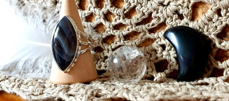 ~ Botswana Agate Ring ~