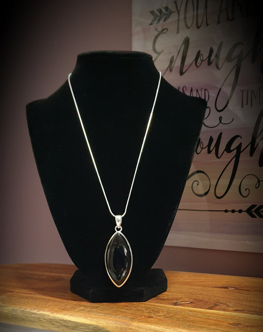 ~ Black Onyx Pendant ~