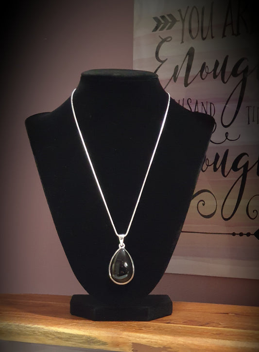 ~ Black Onyx Pendant ~