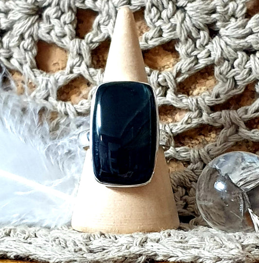 ~ Blue Tiger's Eye Ring ~
