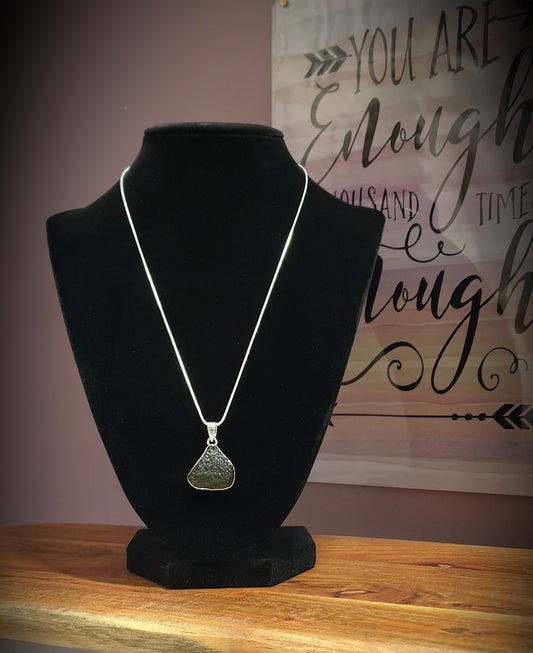 ~ Moldavite Pendant ~