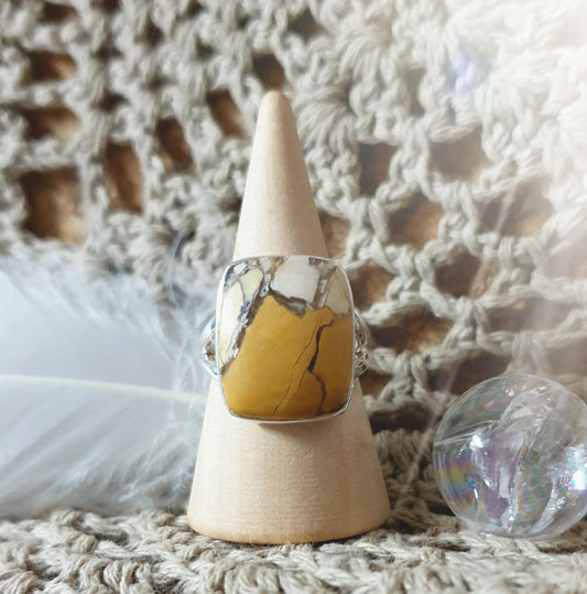 ~ Brecciated Mookaite Ring ~