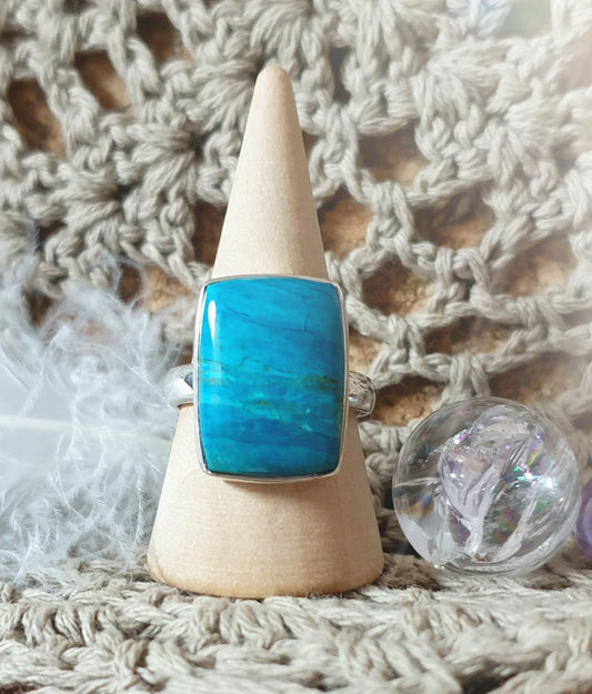 ~ Rare Peru Opaline Ring ~