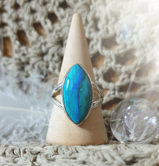 ~ Rare Peru Opaline Ring ~