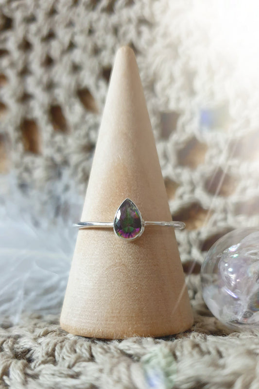 ~ Mystic Topaz Ring ~