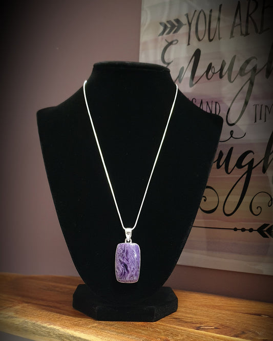 ~ Charoite Pendant ~