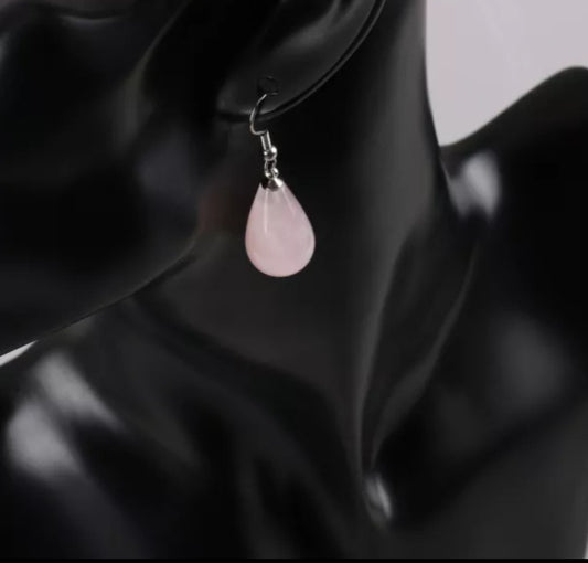 ~ Tear Shaped Gemstone Earrings ~