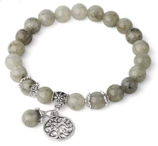 ~ Labradorite Tree Of Life Bracelet ~