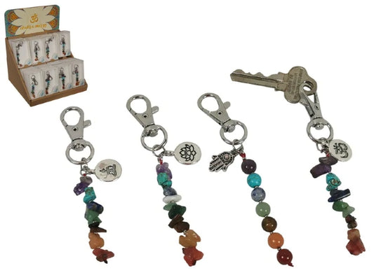 Chakra Energy Keyring