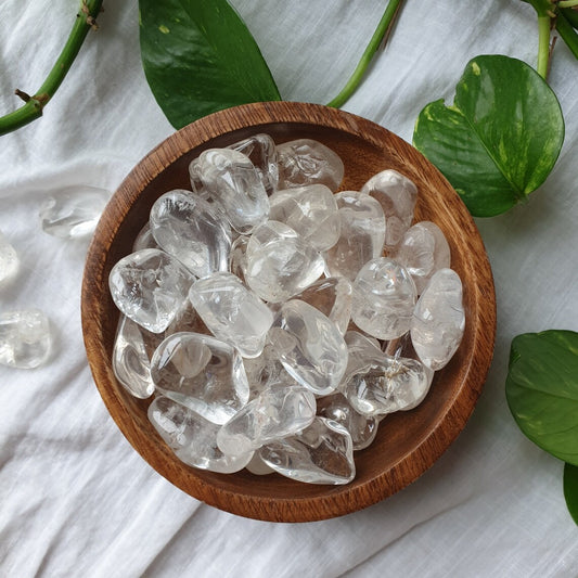 ~ Clear Quartz Tumble ~