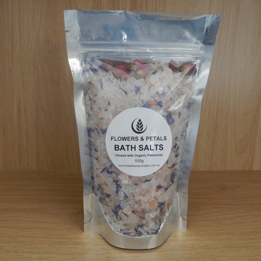 ~ Flowers & Petals Himalayan Infused Bath Salts ~