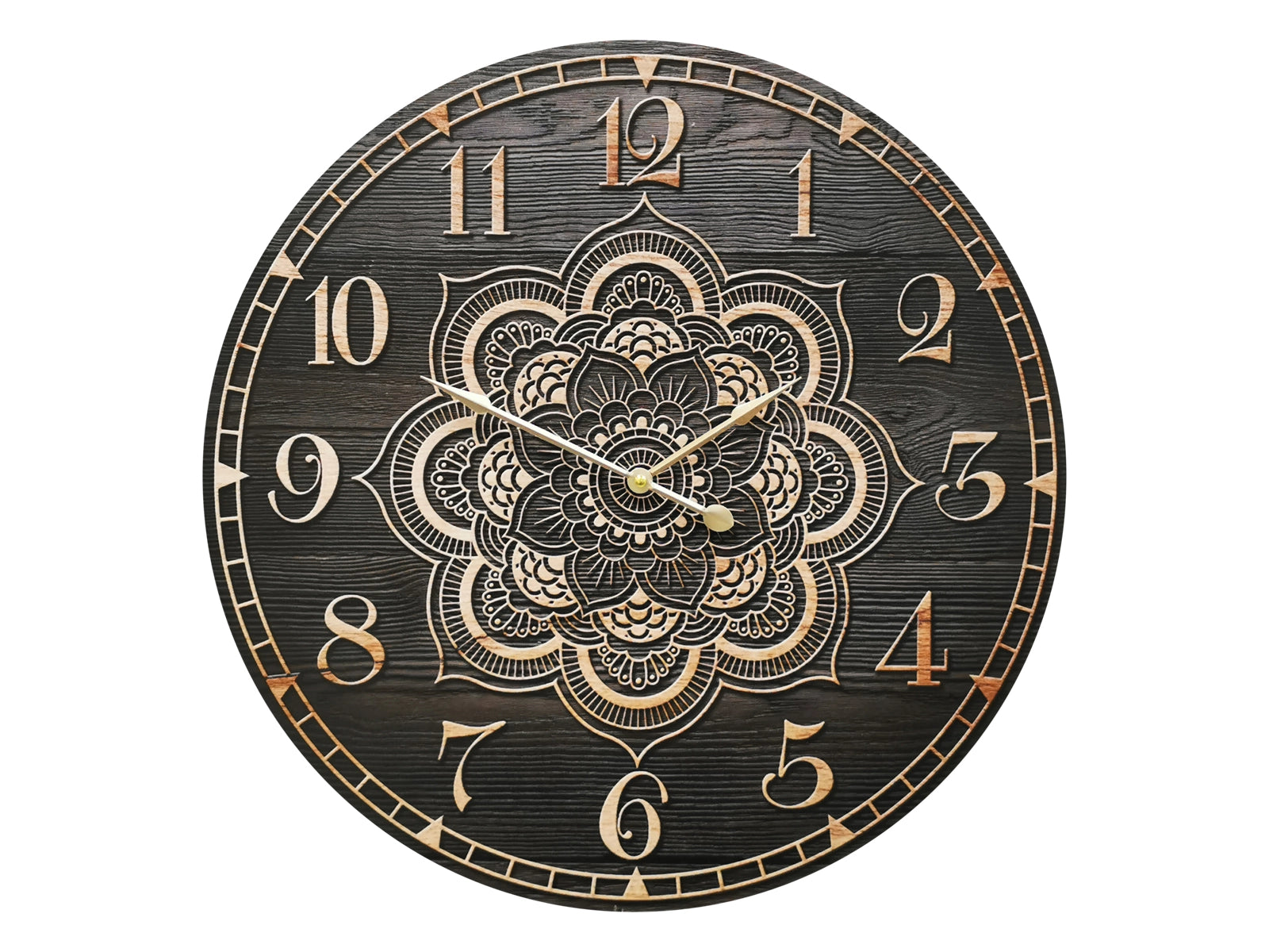 Large Mandala Clock – My Crystal Tribe