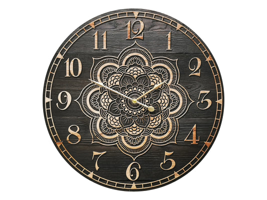 Large Mandala Clock