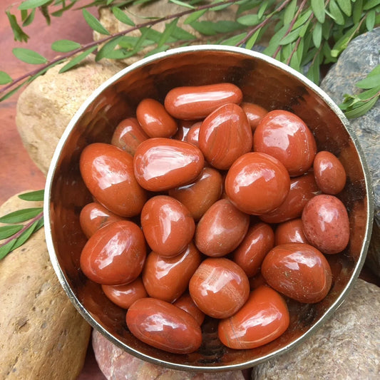 Red Jasper Tumbled Gemstone