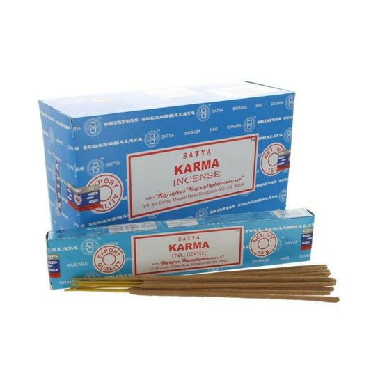 ~ Satya Perfumed Incense Sticks - Karma ~