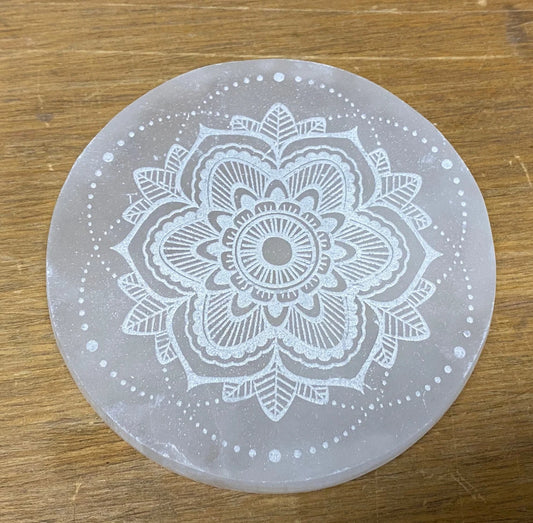 ~Beautiful Selenite Charging Plate~