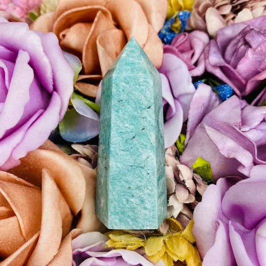~ Natural Amazonite Terminated Point ~