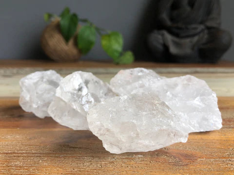 ~ Clear Quartz Rough Gemstone ~