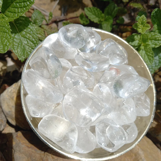 ~Clear Quartz Tumbled Gemstone - HEALTH~